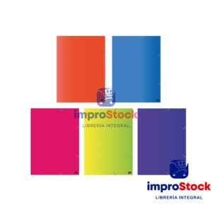 Carpeta 3 Solapas Neon Oficio Rideo (339270)