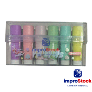 Temperas Solida Pasteles X12 Simball (342345)