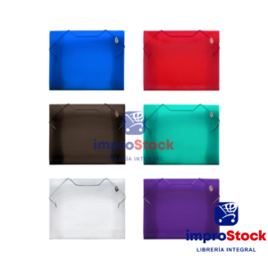 Carpeta 3 Solapas Medio Oficio Rideo (44649)