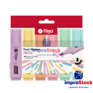 Resaltador Pastel X10 Filgo (334915)