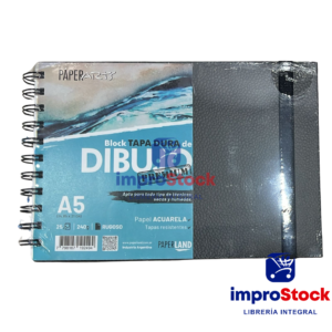 Block A5 Para Acuarela X240g  T/D Paperland (338254)