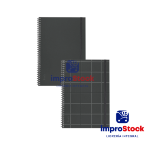 Cuaderno A4 120hjs Cuadriculado BlackB-Pack FW (343336)