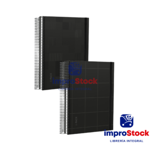 Cuaderno A5 Black Rayado 96hjs Modern B-Pack (343310)