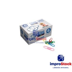 Clips Forradores de colores N6 x50 Sipap (224)