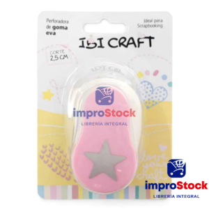 Perforadora Artistica 25mm Estrella Ibi-Craft (343376)