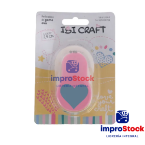 Perforadora Artistica 25mm Corazon Ibi-Craft (343378)