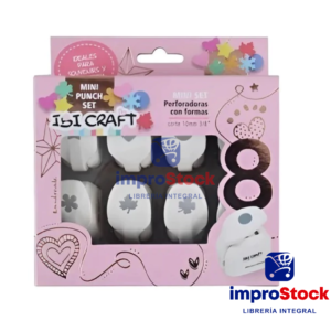 Perforadoras mini 10mm Pack X8 Ibi-Craft (340757)