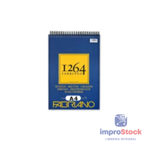 Block 1264 Sketch A4 90grs x120 Vertical Hojas Fabriano (333204)