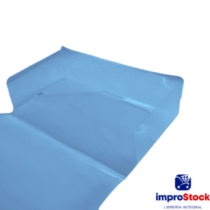 Carpeta 3 Solapas de 2cm Azul Ibi-Craft (343611)
