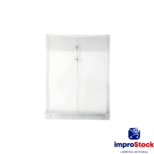 Sobre Plastico Oficio Transparente Con Hilo Ibi-Craft (343610)