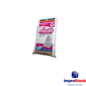 Arcilla para moldear Gris 300gr Sifap (66509)