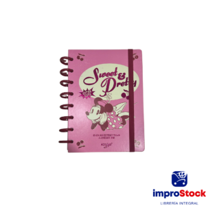 Cuaderno De Discos Loop A5 Minie Mouse Mooving (340123)