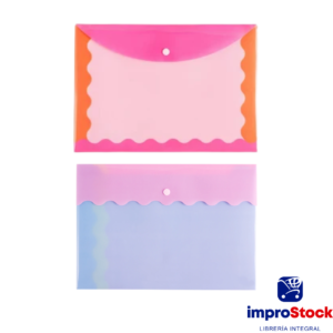Sobre Con Boton A4  Color Mix Mooving