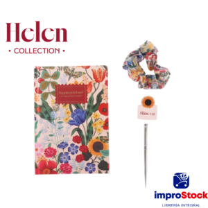 Set Cuaderno - Boligrafo - Señalador Imantado - Acces. P/Cabello (343774)