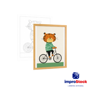Diamond Tigre En Bicicleta 27X37 (343972)