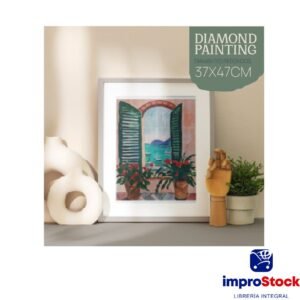 Diamond Painting 37×47 La Ventana Abierta Las Lupes (342174)