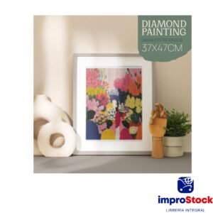 Diamond Painting 37×47 Mercado de Flores Las Lupes (342174)