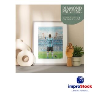 Diamond Painting 37×47 Futbol &  Argentina Las Lupes (343479)
