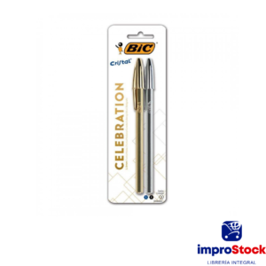 Boligrafo X2 Celebration Bic (344204)