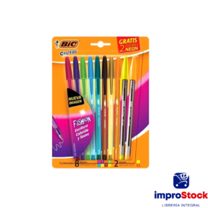 Boligrafo Fashion x8 x10 Bic (334792)