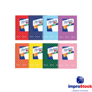 Cuaderno con lunares Rayado ABC 19x23 Rivadavia