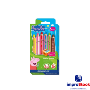 Lapices Junior Peppa Pig X6 Staedtler (344289)