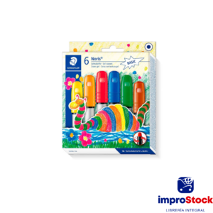 Crayon Ceras de Gel x6 Staedtler (344310)