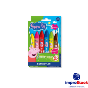 Crayones x6 Peppa Pig Staedtler (344292)