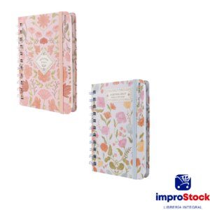 AGENDA 2027 10X15 2 DIAS POR PAGINA ESPIRAL SPRING MOOVING