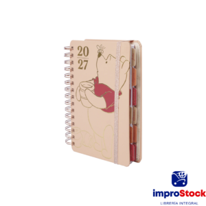 AGENDA 2027 WINNIE THE POOH 14X20 DIARIA ESPIRAL MOOVING (344696)
