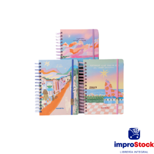 AGENDA 15X21 DIARIA ESPIRAL LAND 2027 FW