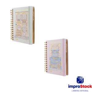 AGENDA 2027 15X21 DIARA ESPIRAL TRAVEL MOOVING