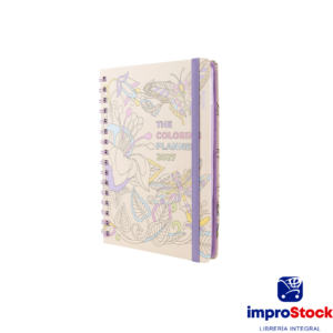 Agenda 2027 A5 Semanal The Coloring Planner Mooving (65472)