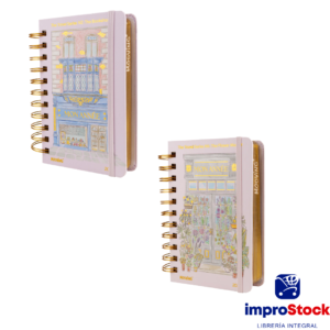 AGENDA 2027 10X15 DIARIA ESPIRAL TRAVEL MOOVING